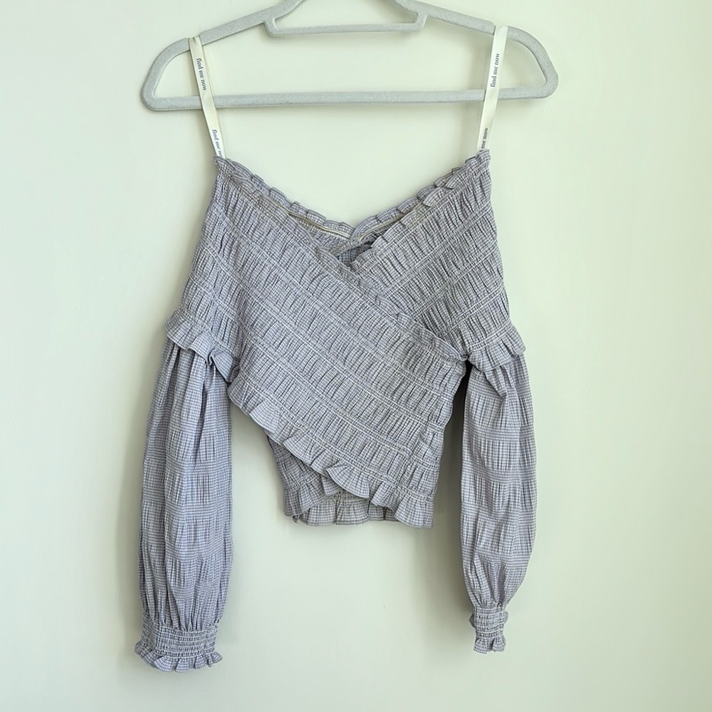 Find Me Now Gingham Top
